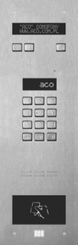 INSPIRO 5+ Panel domofonowy  (Centrala Master), do instalacji cyfrowych do 1020 lokali, ACO